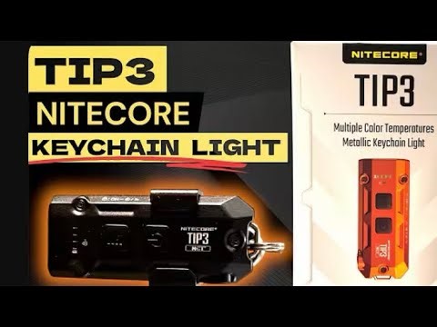 Nitecore TIP3 Metallic Keychain Light @NITECOREWORLDWIDE