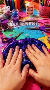 Restoring Galaxy Slime to Perfection! ✨🪐 #slime #shorts