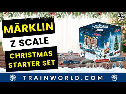 Märklin Z Scale Christmas Train Starter Set