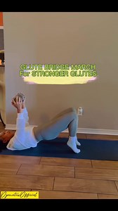 5 comments | Glute Bridge March with 45LB DB #homeworkout #glute #strongerglute #workoutmotivation | Oyanatics Official | Facebook