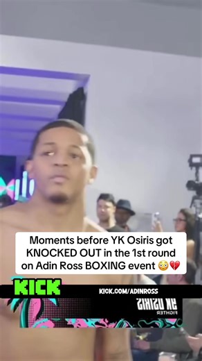 YK Osiris Knocked Out in First Round of Adin Ross Boxing