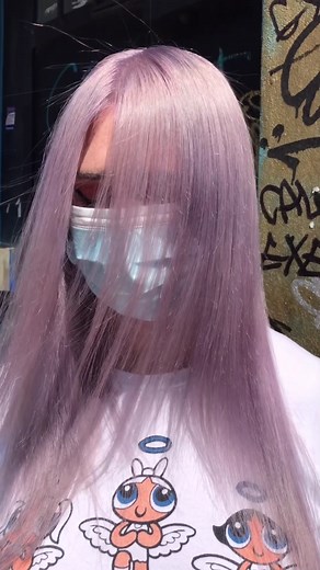 Bleach London Violet Skies Hair Transformation