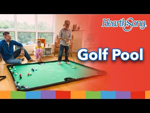 Enjoy Family Fun with Golf Pool Indoor Game!