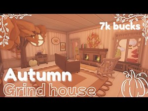⋆˚࿔ ☕️ Cozy Autumn Tiny Grind house | Adopt me 🍂⋆˚࿔