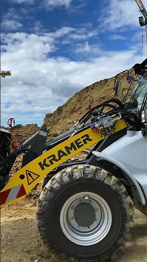 Kramer Radlader 8085 im Einsatz # shorts