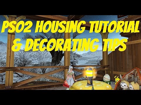 PSO2 Personal Quarters Tutorial & Decorating Tips / Expansion / Themes and MORE!!!!