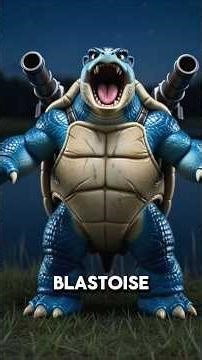 Youngster to a monster! Squirtle's evolution 🐢🌊 #pokemon #squirtle #pokemonmemes #pokemongo