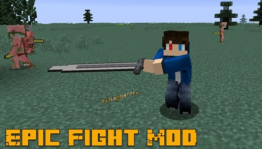 Epic Fight Mod - эпические, реалистичные анимации атаки [1.21.1] [1.20.1] [1.19.2] [1.18.2] [1.17.1] [1.16.5] [1.14.4] [1.12.2]