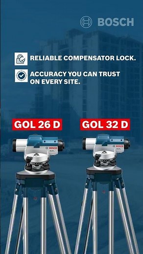 Bosch GOL 26 D & GOL 32 D Professional | Optical Level