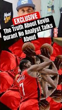 Kevin Durant The Truth No Analyst Talks About #NBA #KevinDurant #nbanews