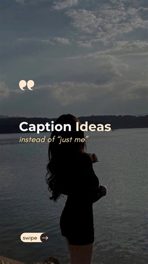 109K views · 1.1K reactions | [ JUST ME ] caption ideas ⤵️ Save this for later! ♡ ️ #caption #captionideas #captioninstagram #instagramcaptions #aestheticcaptions #captioninspo #captionalternatives | Kimsthetic | Facebook