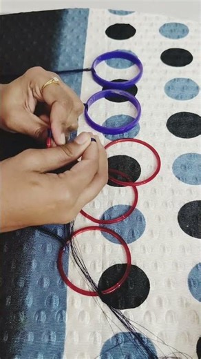 DIY Thread Bangles Making at Home | Silk Thread Bangles