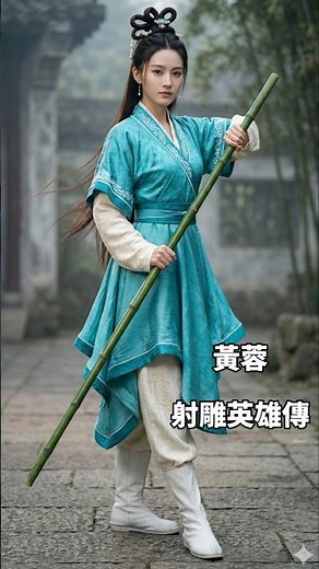 金庸群俠傳Online女主角 / AI真實化 #黃蓉 #小龍女 #趙敏