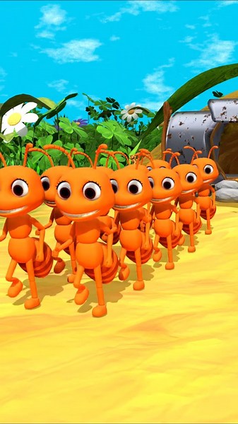 Let's Sing The Ants Go Marching One by One! Super Simple Songs
