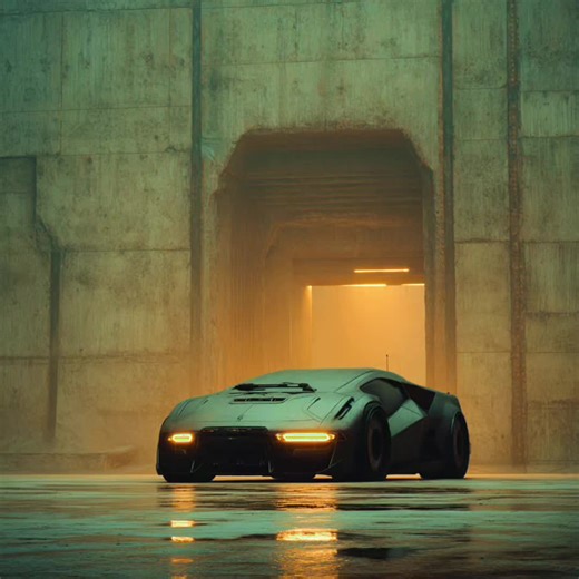 #dystopia #cyberpunk #supercar #surreal #future