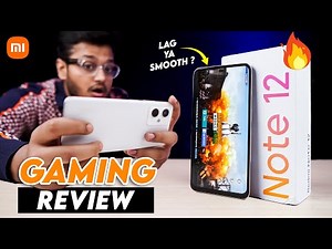 Redmi Note 12 Gaming Review |120Hz⚡AMOLED Display |