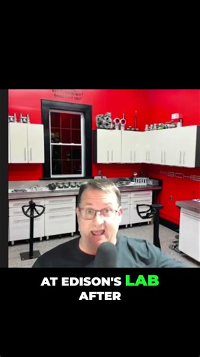 Playing in Edison's Lab: Childhood Mischief & Memories #shorts