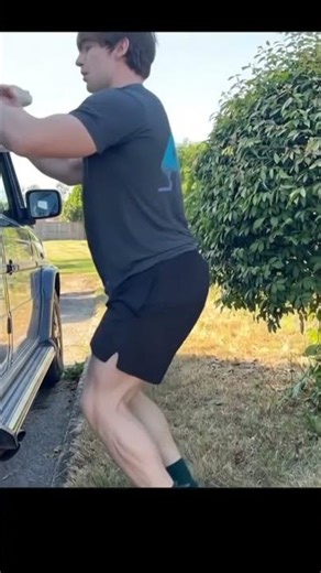 Coach Said Find A Spot 🚙💥 | daily life fitness | explosive bulgarian split squat