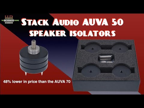 Stack Audio AUVA 50 speaker isolators