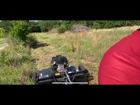 Assembling the Swisher 44" Rough Cut Mower and First Use