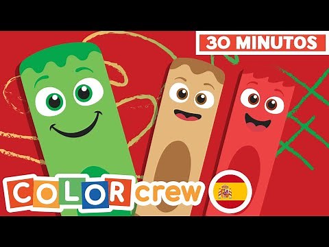 Colores en Español para niños | La Pandilla de Colores | Todos los colores | @BabyFirst Español ​