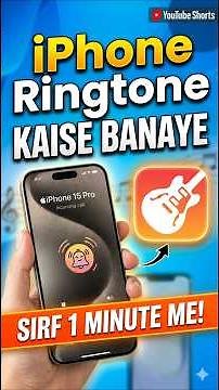 GarageBand setting ringtone | garage band ringtone | how to make custom ringtone for iPhone2026#tech