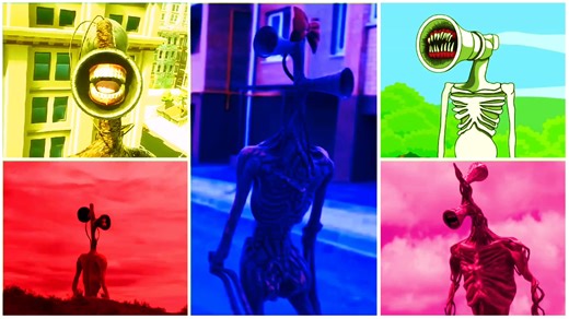 Evolution of siren head dance #viral #evolution