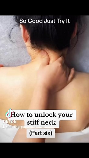 How to unlock your stiff neck. #massage#massagetherapy #neck#neckmassage #neckworkout #stiffneck #spamassage#healing#relax#health#fyp | Healing Spa | Facebook