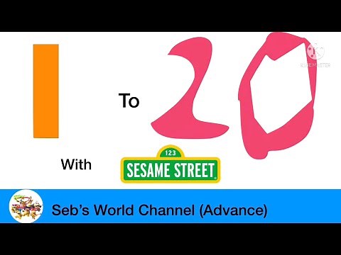 Sesame Street Elimination Numbers 1-20 animation (SW’s Version)