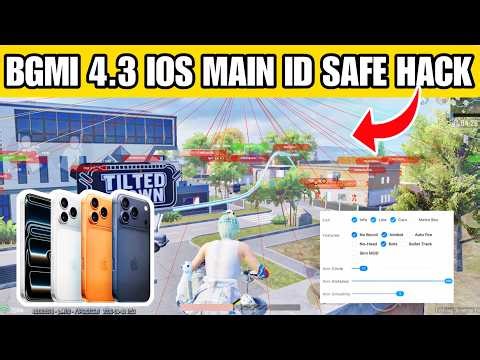 bgmi ios hack 4.3 free |how to hack bgmi ios 4.3 |skin hack bgmi ios | iPad And IPhone ios hack free