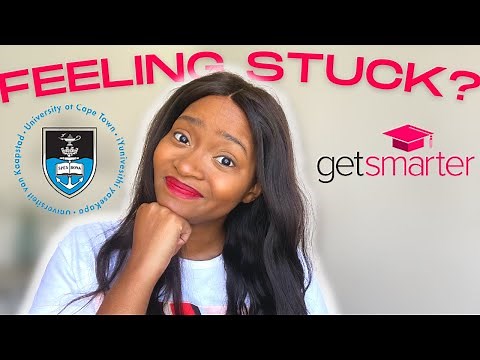 What to do if you’re stuck in your career | Getting a UCT online course w/ GetSmarter