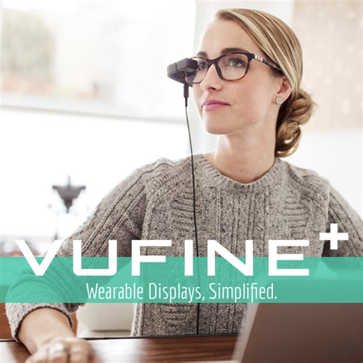 VufinePlus:The Next Evolution in Wearable Displays by Goro Kosaka - Indiegogo