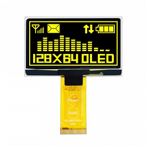 [Hot Item] Monochrome 2.42" 128X64 Graphic OLED Display Module SSD1309 Driver - Color Yellow