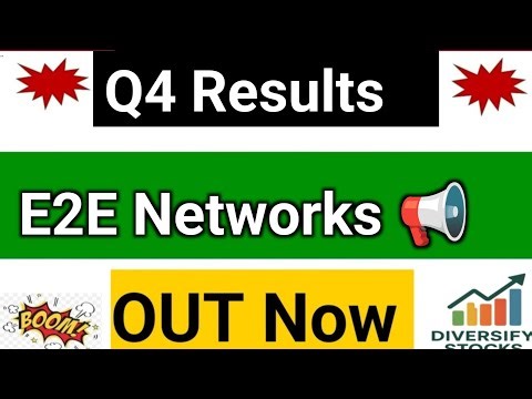 E2E Networks Q4 Results 2026 | E2E Networks share latest news | E2E Networks Stock split