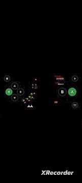 my first time playing galagia on phone