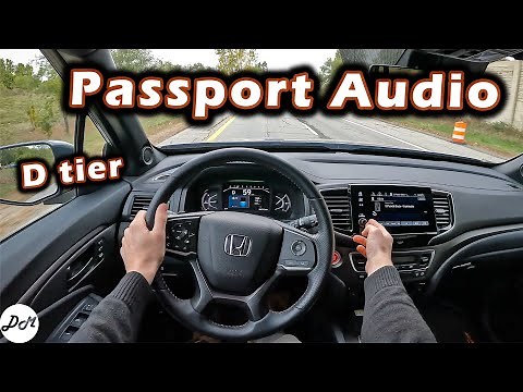 2022 Honda Passport – 7-Speaker Sound System Review