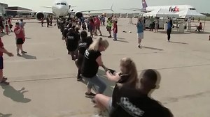 Dozens compete in Virginia plane pulling event