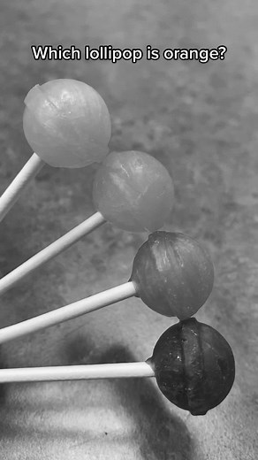Guess the Color of the Orange Lollipop - Intuition Test