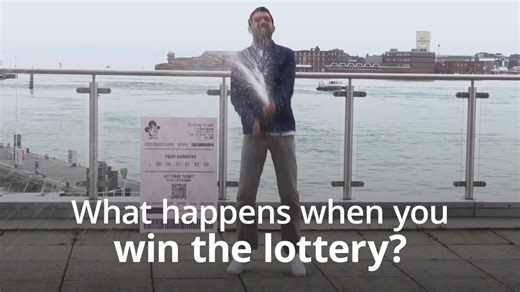 What happens when you win the lottery?
