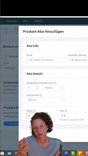 Wie du in deinem Wix-Shop Abos und Aboboxen erstellst