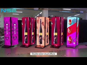 NSE Super Slim Advertising Double-sided Digital LED Poster Screen