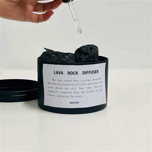 Natural Aroma Stone Essential Oil Diffuser Lava Rocks
