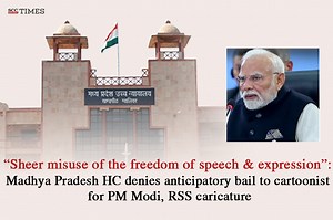 “Sheer misuse of the freedom of speech and expression”: Madhya Pradesh HC denies anticipatory bail to cartoonist for PM Modi, RSS caricature