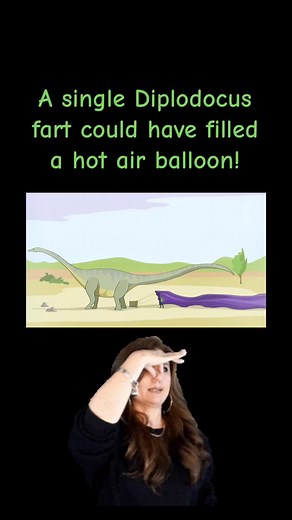 Dinosaur farting into a hot air balloon. #dinosaur #jurassic #fossils #paleontology #prehistoric #jurassicpark #fart #hotairballoon #funny #comedy #humor #lol