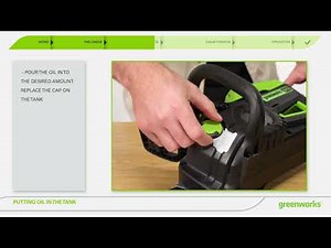 60v chainsaw quick start guide