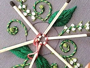 Very beautiful amazing hand embroidery #new #viralvideo #foryou #design | Hand Embroidery Teaching