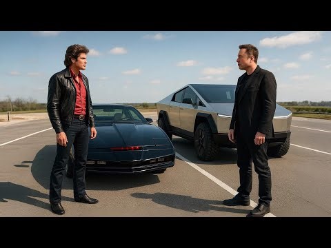 Knight Rider: KITT vs. Tesla Cybertruck