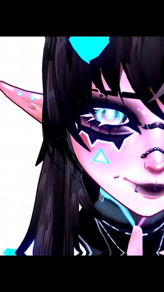 I've been having so much fun learning how to make my own Vroid model and I'm so happy with the progress so far. most of it is entirely self made, minus the jacket and pants which i bought and heavily edited. but everything else is custom made by yours truly