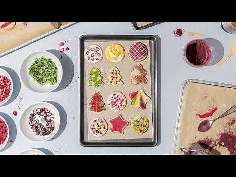 Intensely Fruit-Flavored Holiday Shortbread Cookies