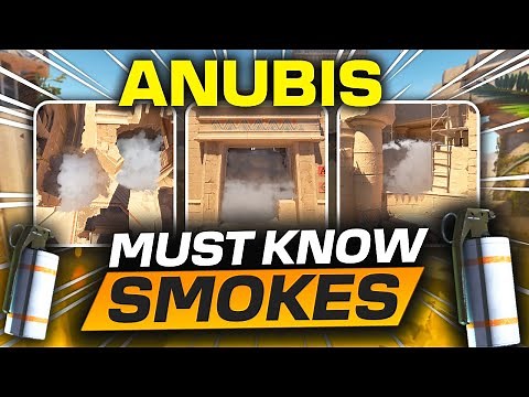 EVERY Smoke You MUST KNOW on Anubis in CS2
